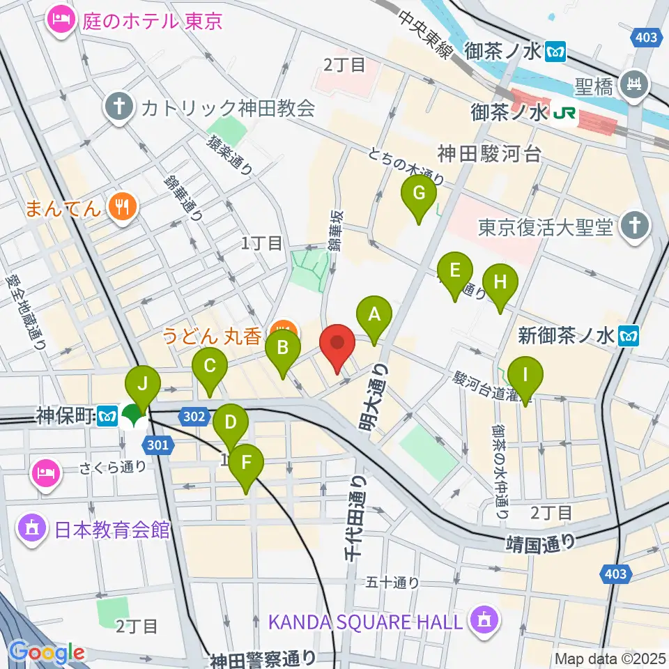 ナチュラルハイテックレコーズ周辺のコンビニエンスストア一覧地図