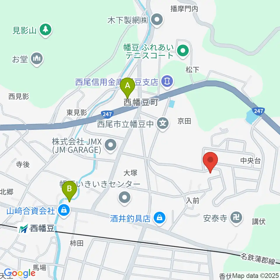 ヴァイアル周辺のコンビニエンスストア一覧地図