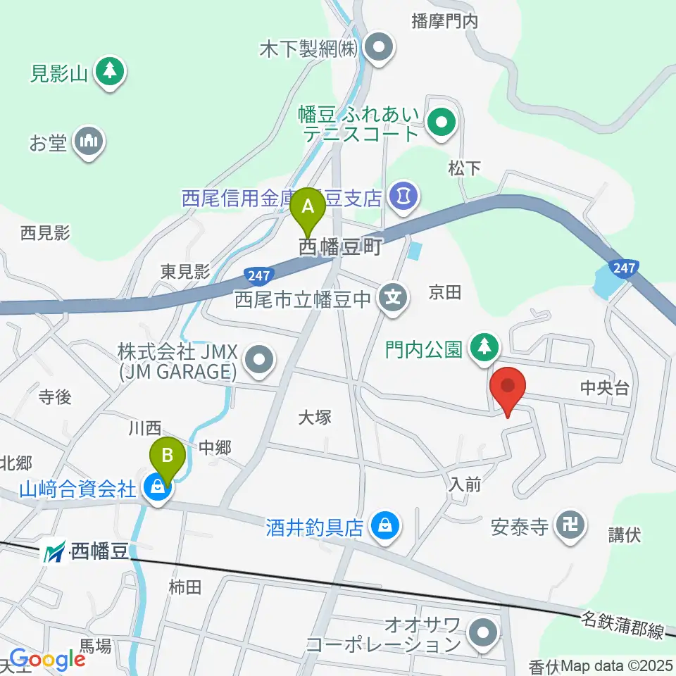 ヴァイアル周辺のコンビニエンスストア一覧地図