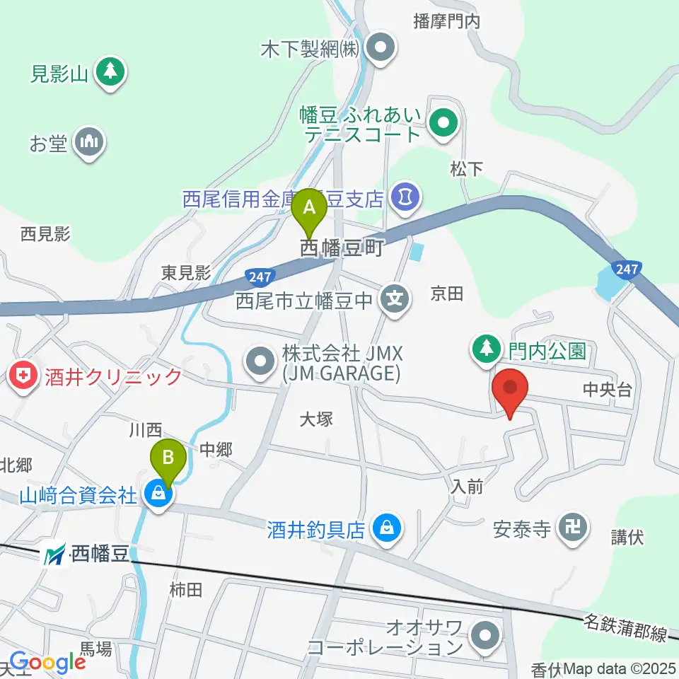 ヴァイアル周辺のコンビニエンスストア一覧地図