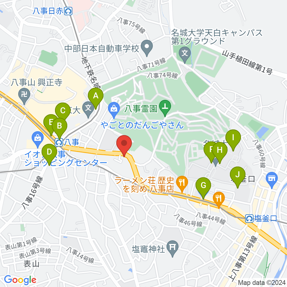 R'STUDIO YAGOTO周辺のコンビニエンスストア一覧地図