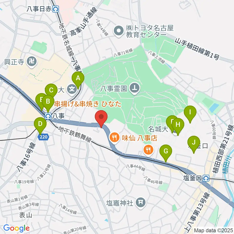 R'STUDIO YAGOTO周辺のコンビニエンスストア一覧地図