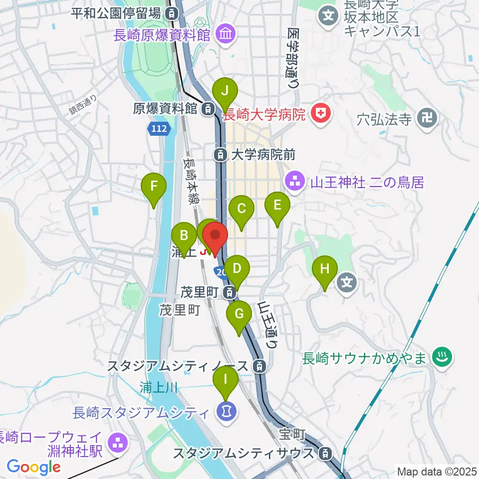 アノミュージックハウス周辺のコンビニエンスストア一覧地図