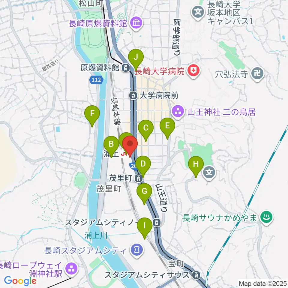 アノミュージックハウス周辺のコンビニエンスストア一覧地図