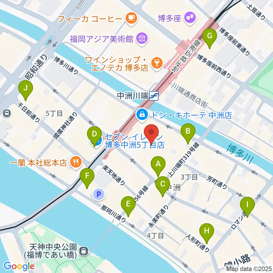 Gate's7周辺のコンビニエンスストア一覧地図