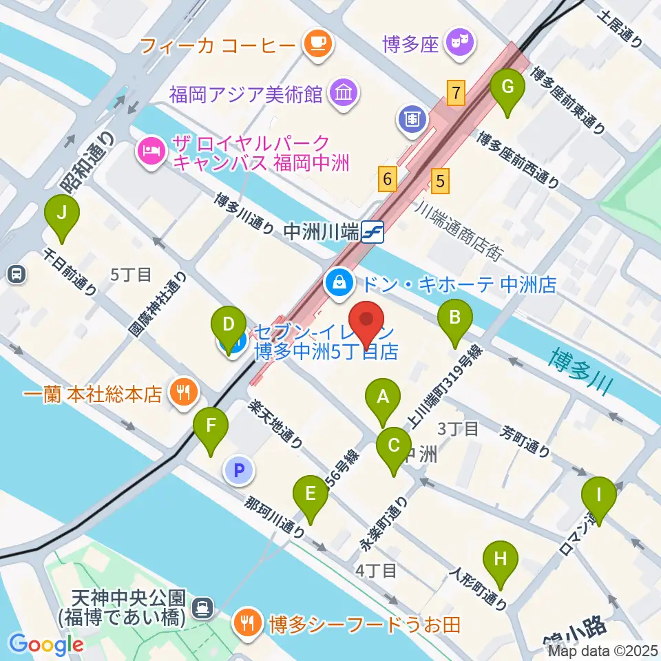 Gate's7周辺のコンビニエンスストア一覧地図