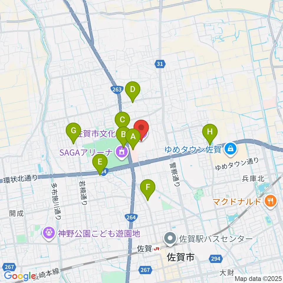 ミズ ウェルビー ホール周辺のコンビニエンスストア一覧地図