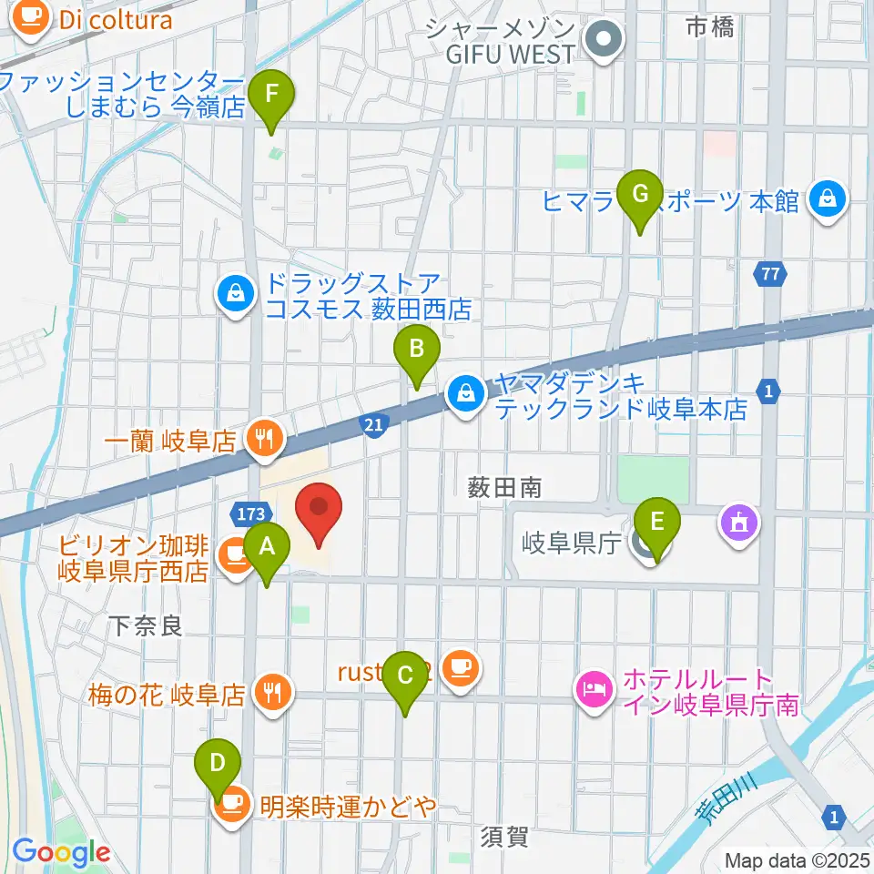 サラマンカホール周辺のコンビニエンスストア一覧地図