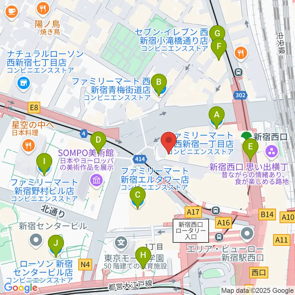 日本ダブルリード株式会社周辺のコンビニエンスストア一覧地図
