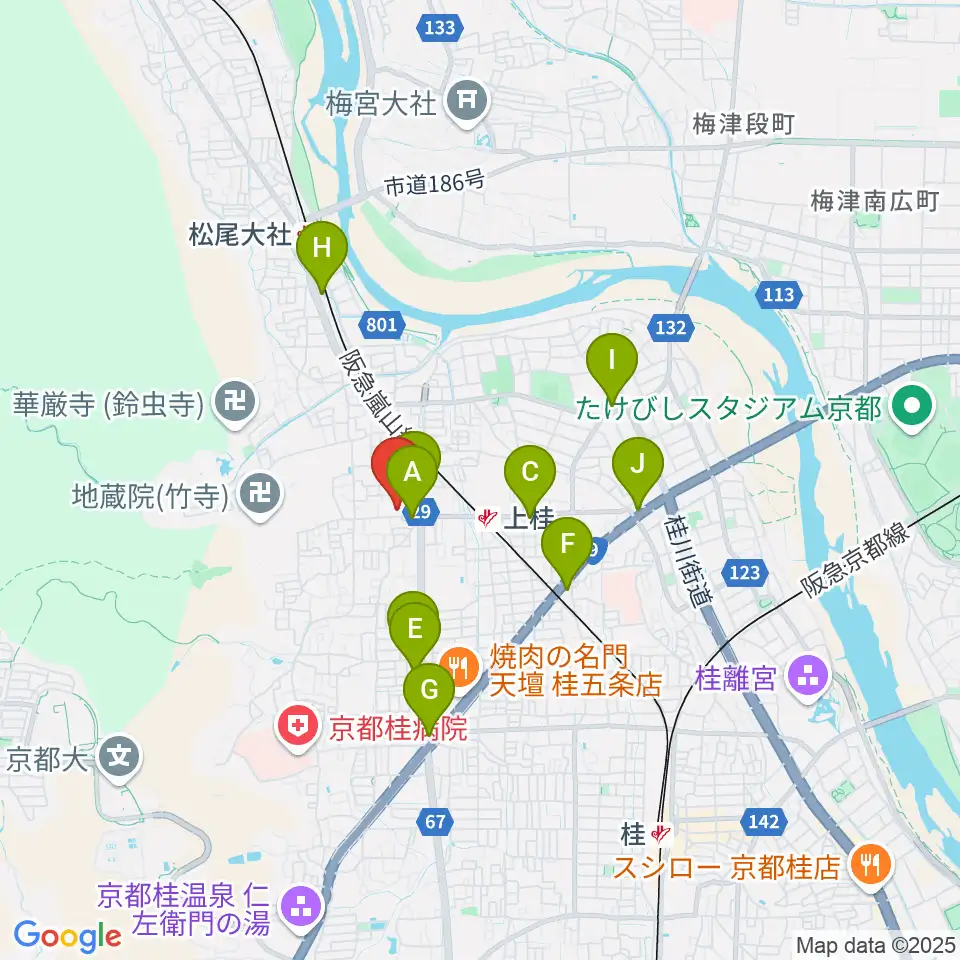 青山音楽記念館バロックザール周辺のコンビニエンスストア一覧地図