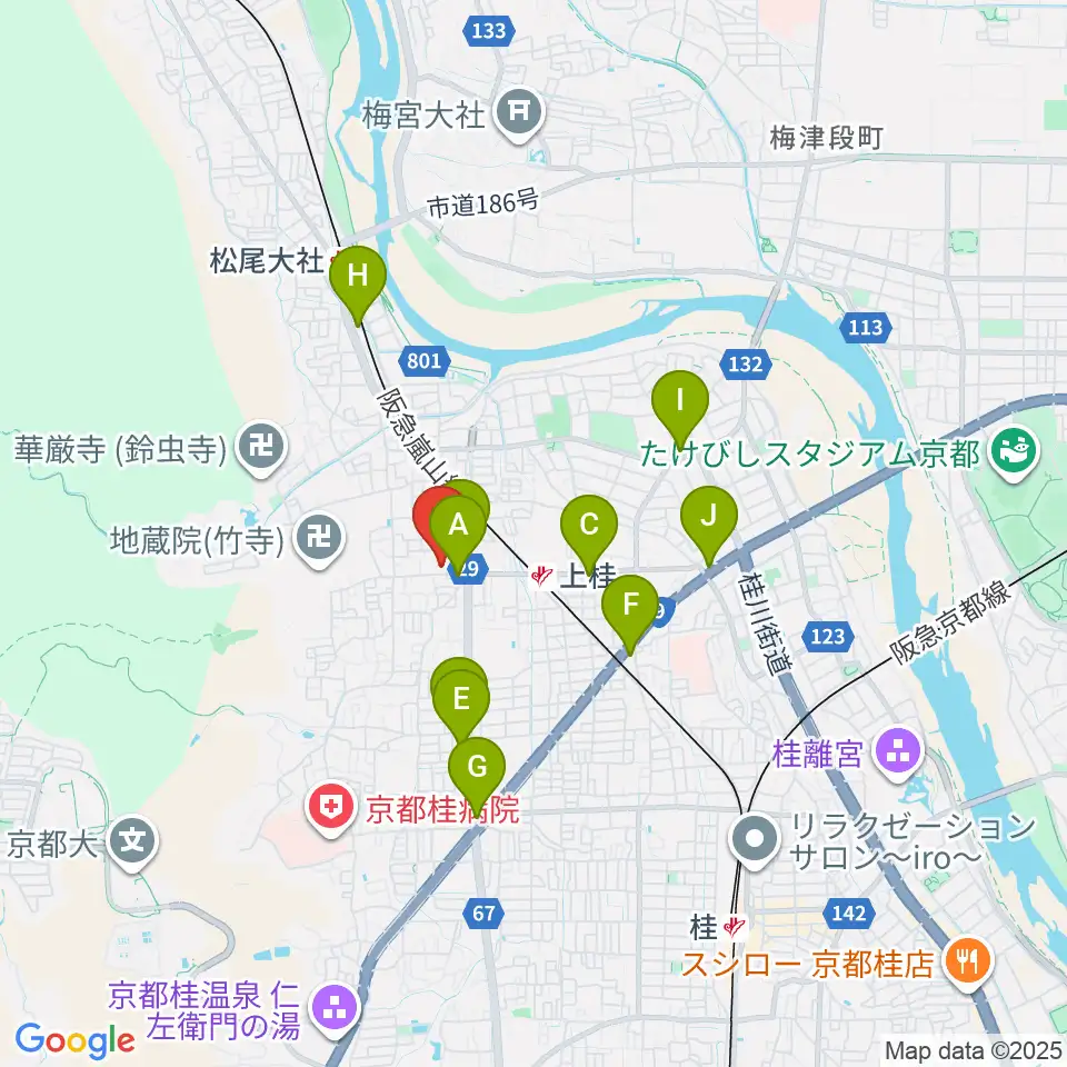 青山音楽記念館バロックザール周辺のコンビニエンスストア一覧地図