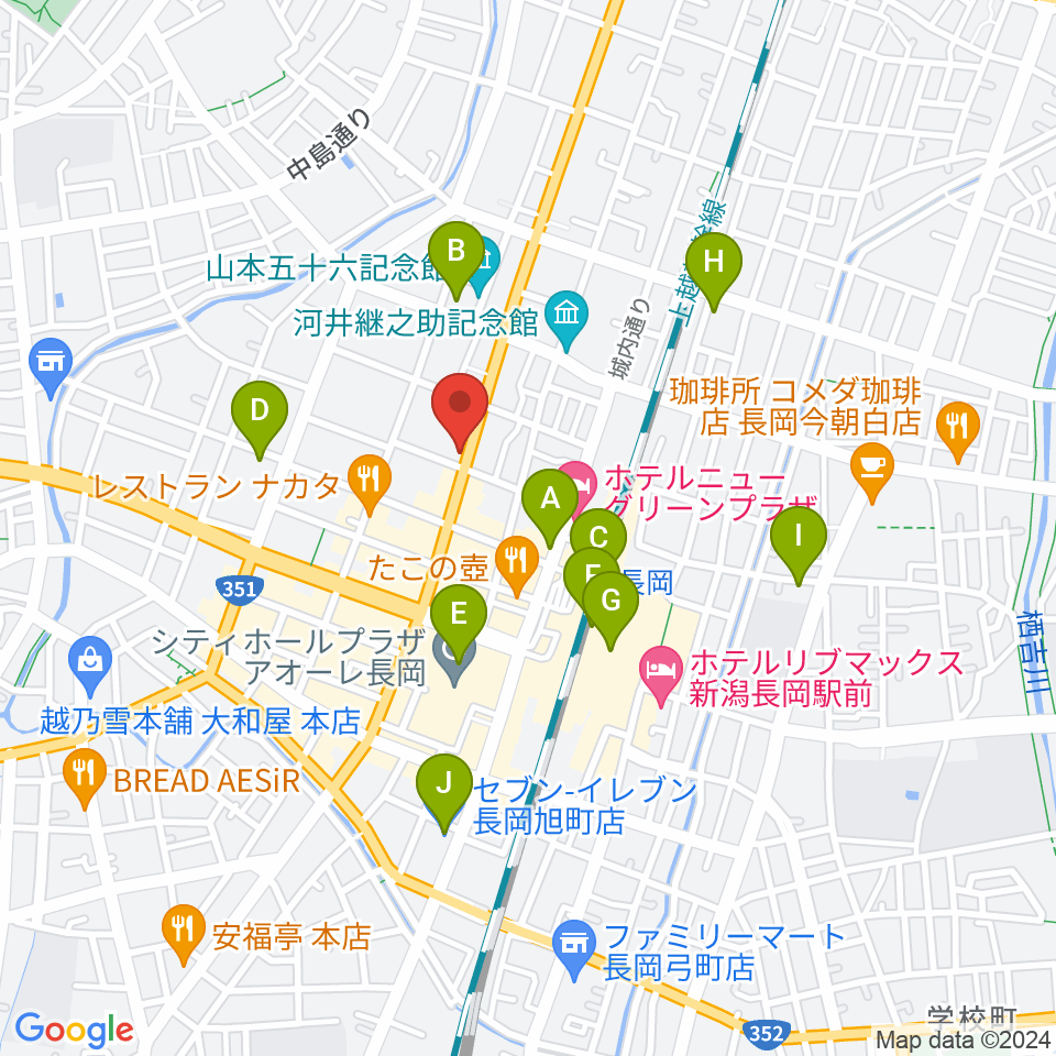 スタジオ・チャオ周辺のコンビニエンスストア一覧地図