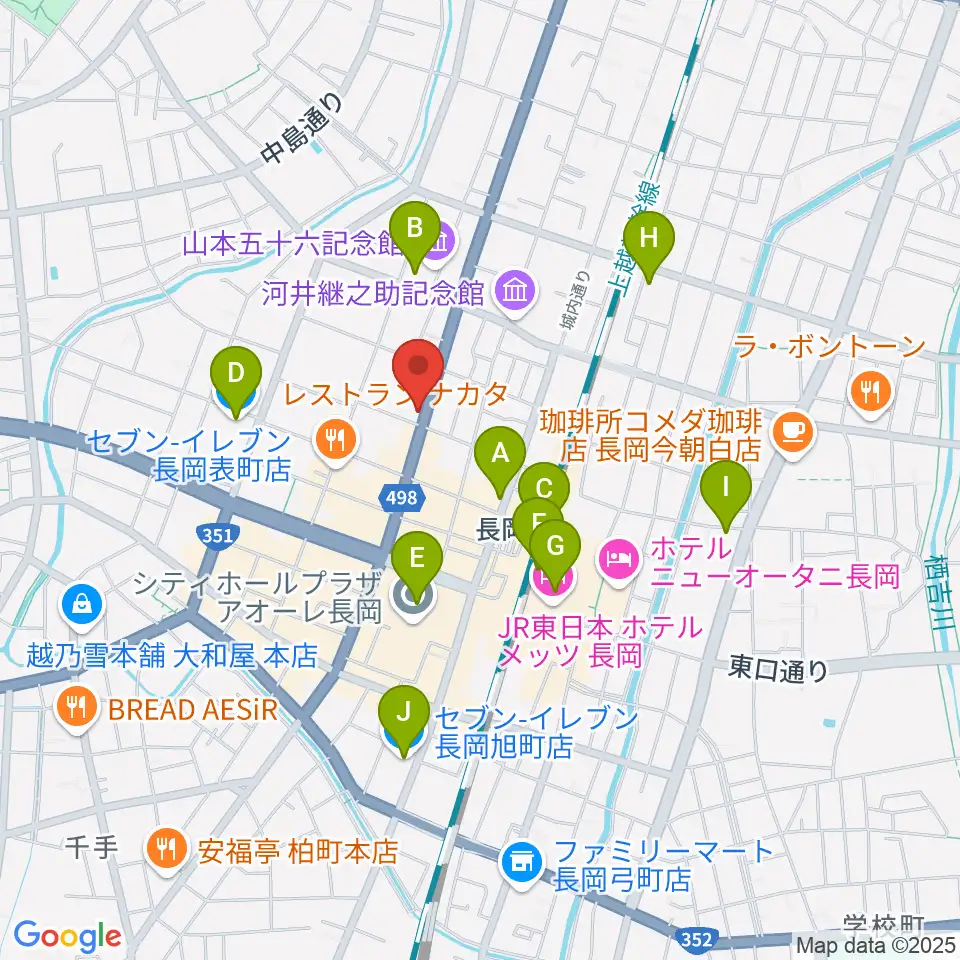 スタジオ・チャオ周辺のコンビニエンスストア一覧地図