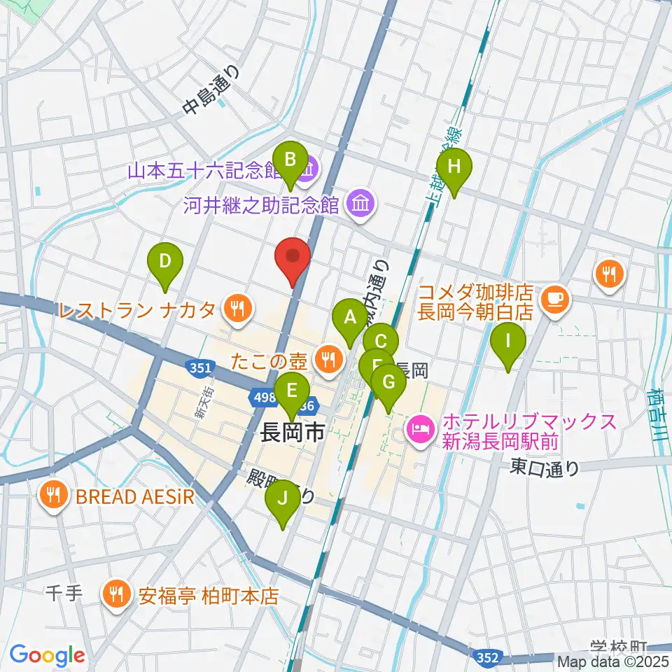スタジオ・チャオ周辺のコンビニエンスストア一覧地図