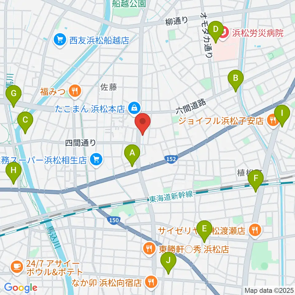 DT-RECORDING STUDIO周辺のコンビニエンスストア一覧地図