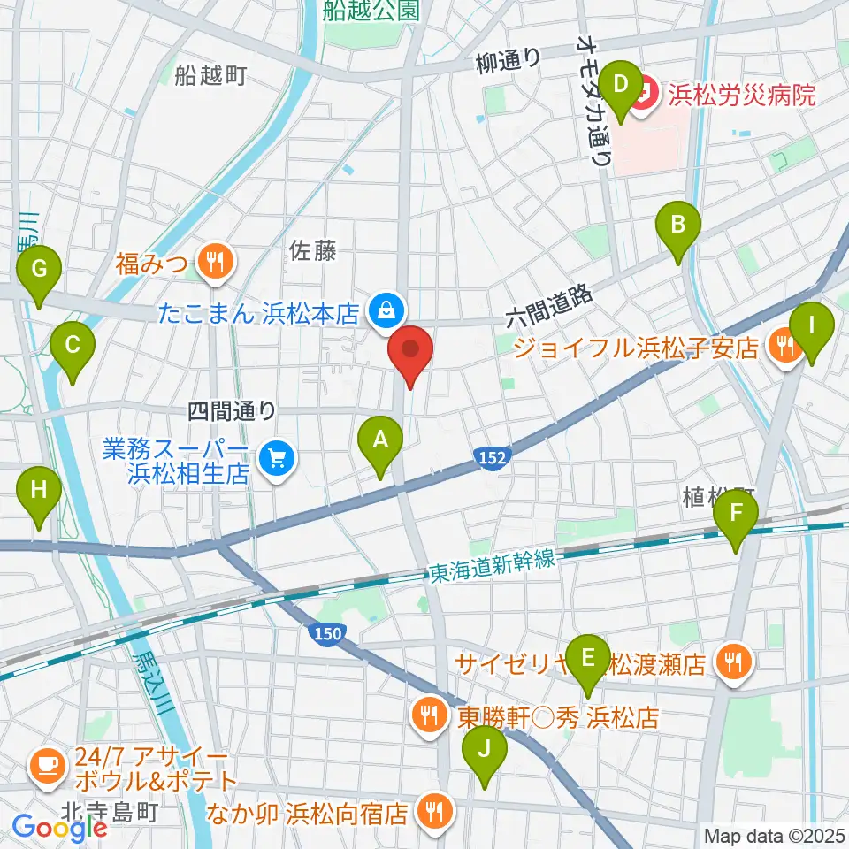 DT-RECORDING STUDIO周辺のコンビニエンスストア一覧地図