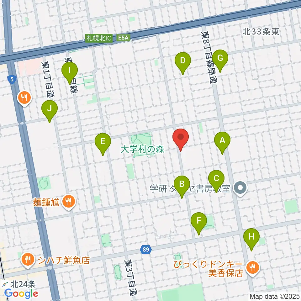 HIT STUDIO周辺のコンビニエンスストア一覧地図