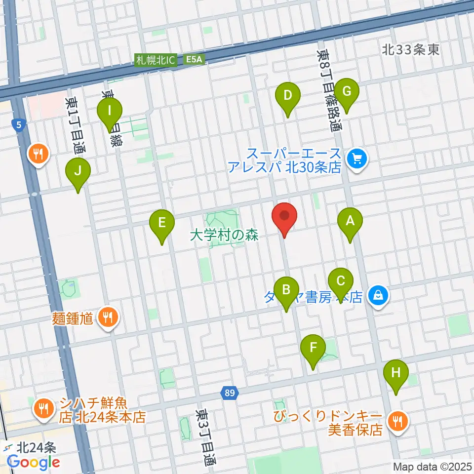 HIT STUDIO周辺のコンビニエンスストア一覧地図
