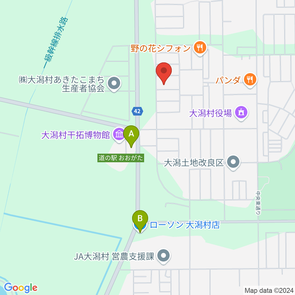 河内スタヂオ周辺のコンビニエンスストア一覧地図