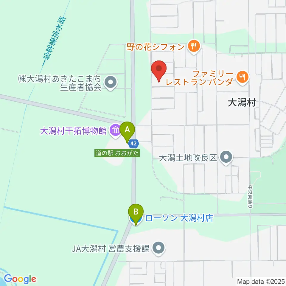 河内スタヂオ周辺のコンビニエンスストア一覧地図