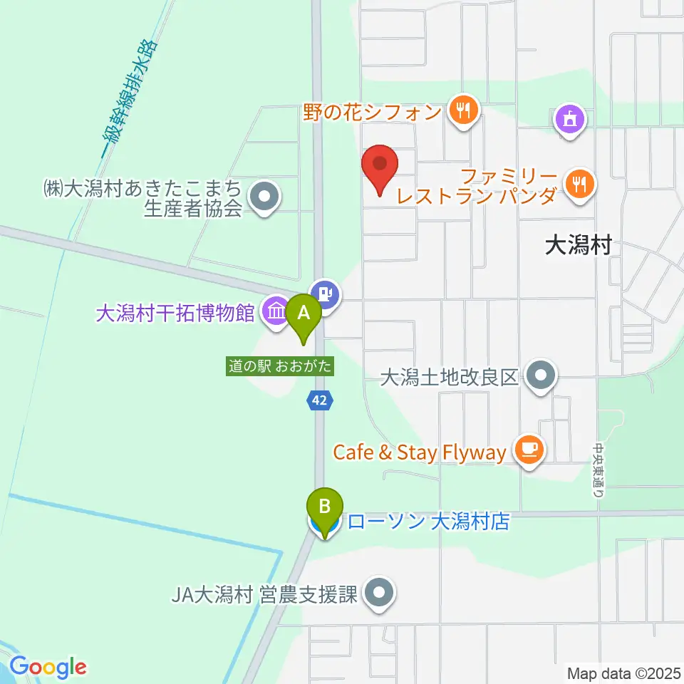 河内スタヂオ周辺のコンビニエンスストア一覧地図