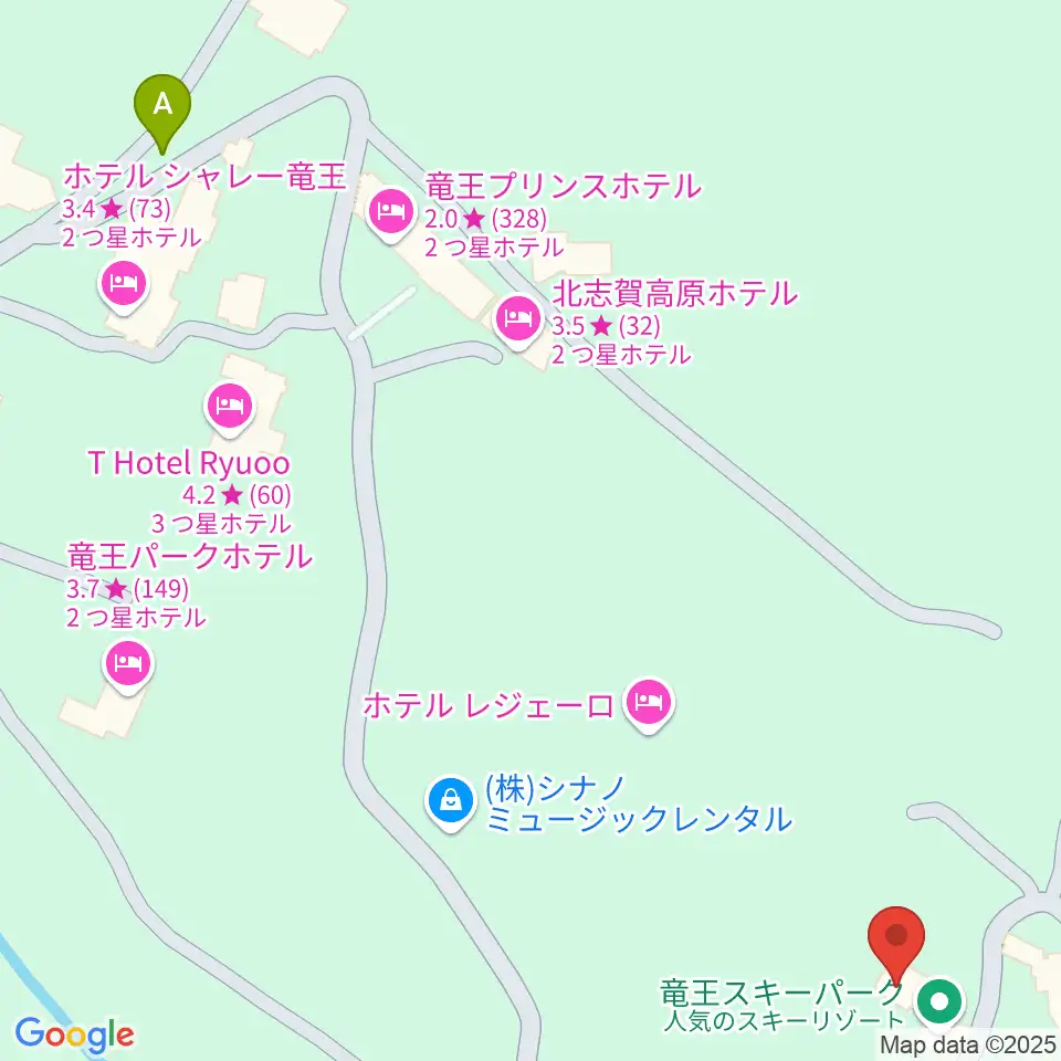 北志賀ホリデーイン周辺のコンビニエンスストア一覧地図