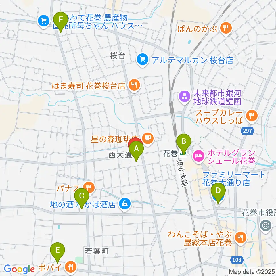 正時堂ピアノハウス周辺のコンビニエンスストア一覧地図