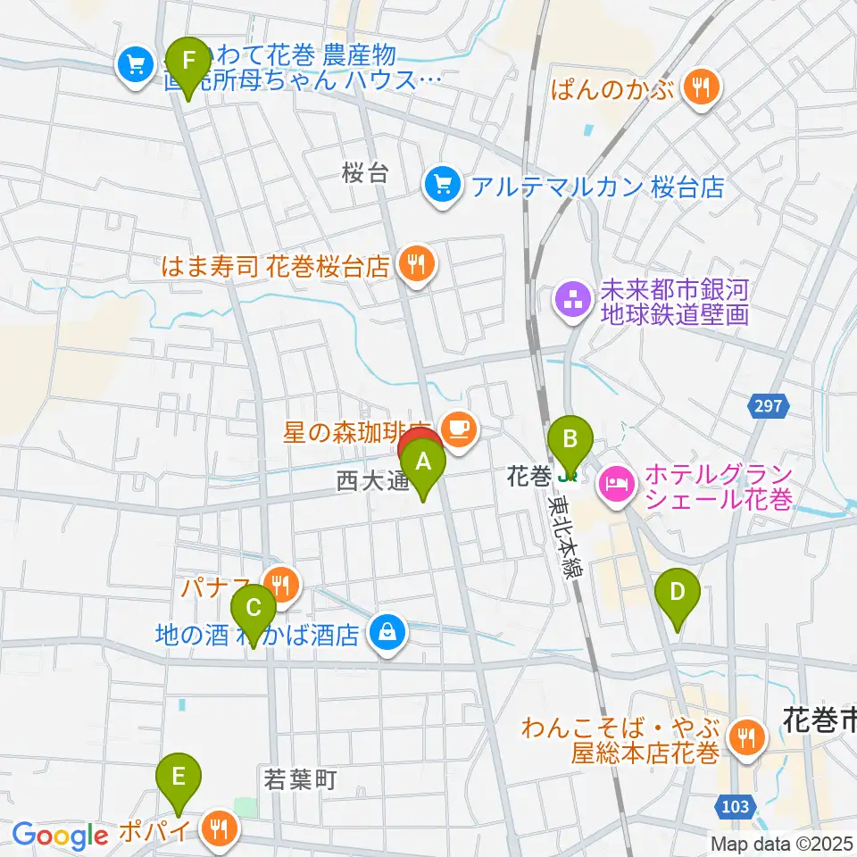 正時堂ピアノハウス周辺のコンビニエンスストア一覧地図