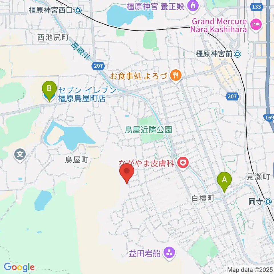 ミュージック・ツリー音楽教室周辺のコンビニエンスストア一覧地図