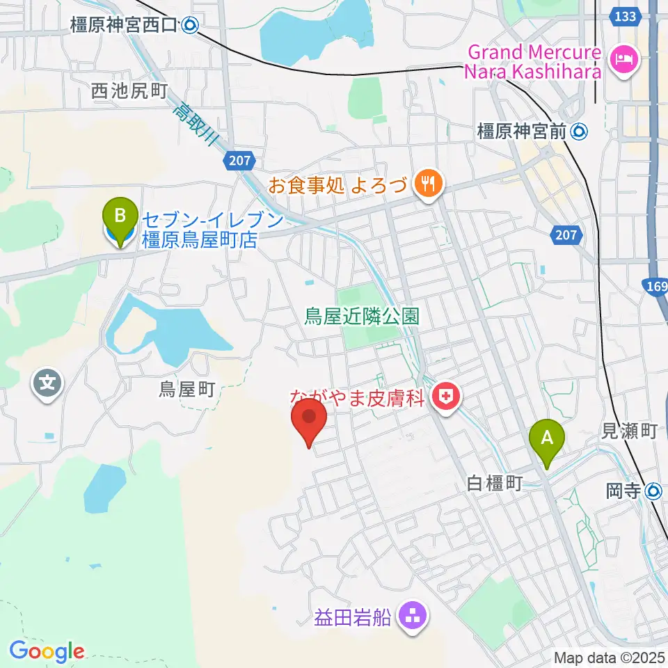 ミュージック・ツリー音楽教室周辺のコンビニエンスストア一覧地図