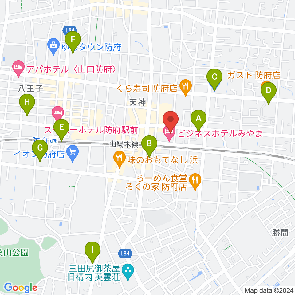 グランドミック タマシゲ楽器 緑町センター周辺のコンビニエンスストア一覧地図