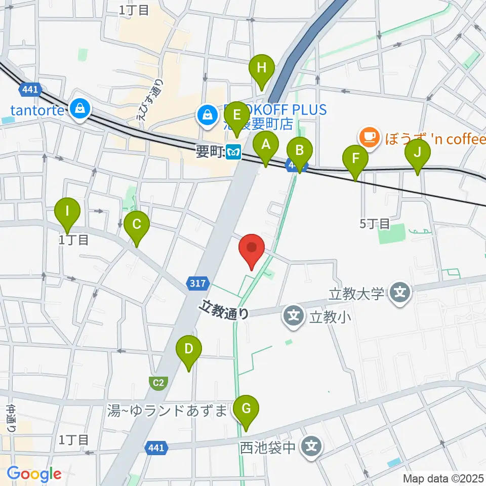 河野ギター製作所周辺のコンビニエンスストア一覧地図