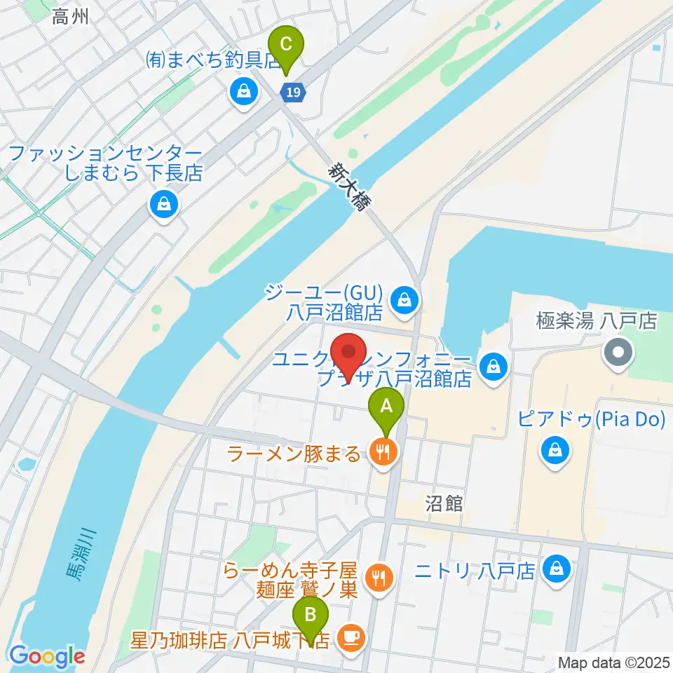 サウンドクリエイト周辺のコンビニエンスストア一覧地図
