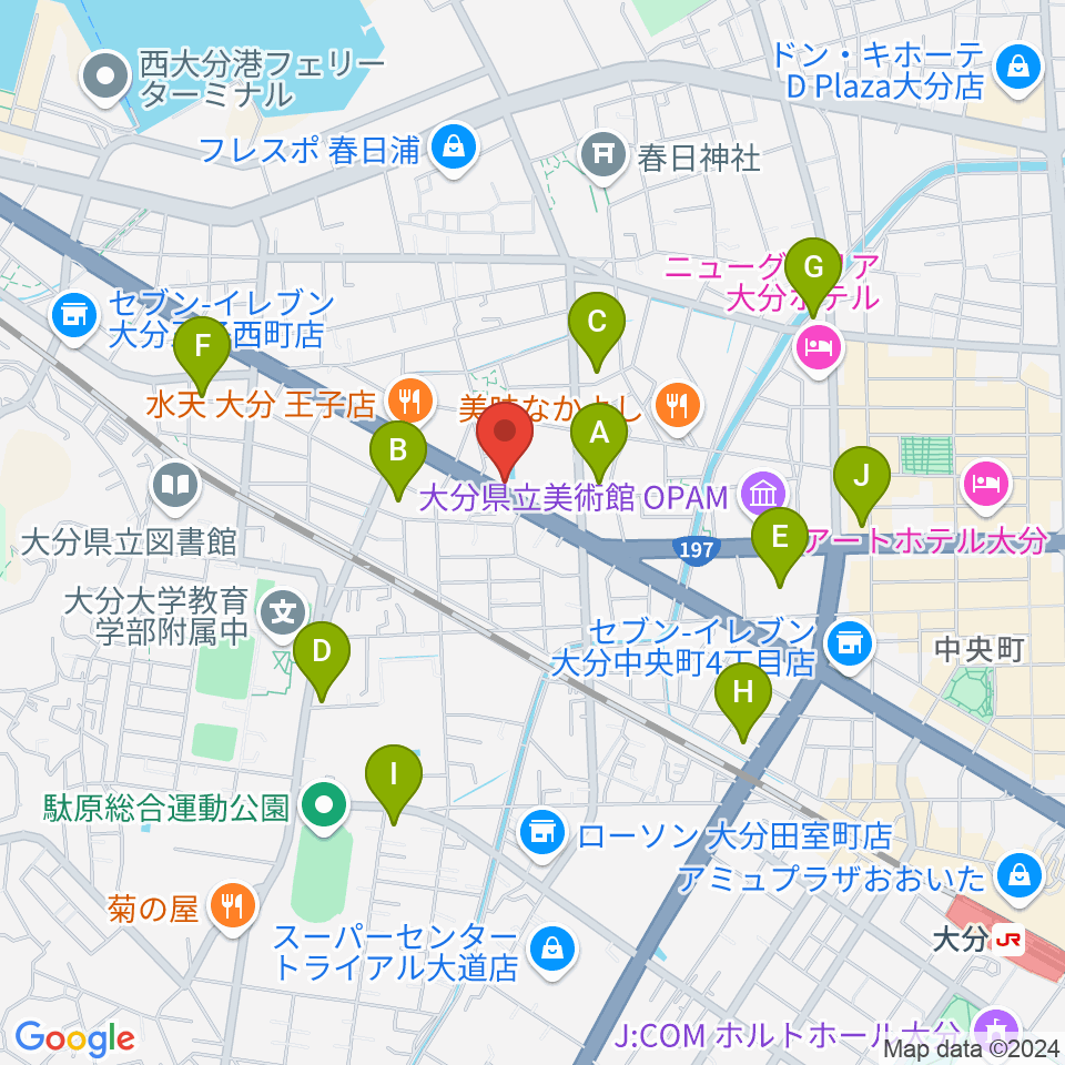 平和楽器周辺のコンビニエンスストア一覧地図