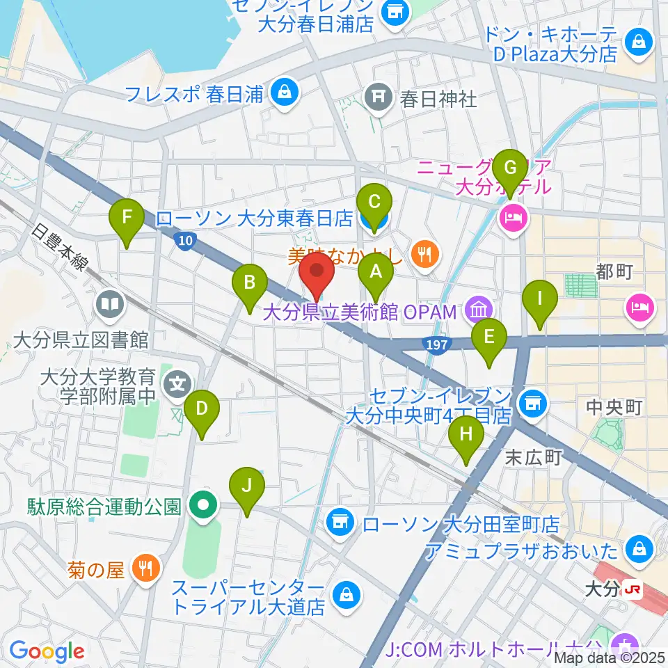 平和楽器周辺のコンビニエンスストア一覧地図