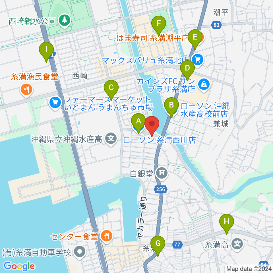 森の音楽館周辺のコンビニエンスストア一覧地図