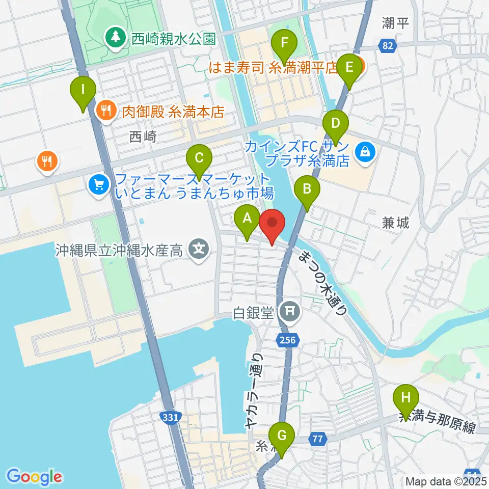 森の音楽館周辺のコンビニエンスストア一覧地図