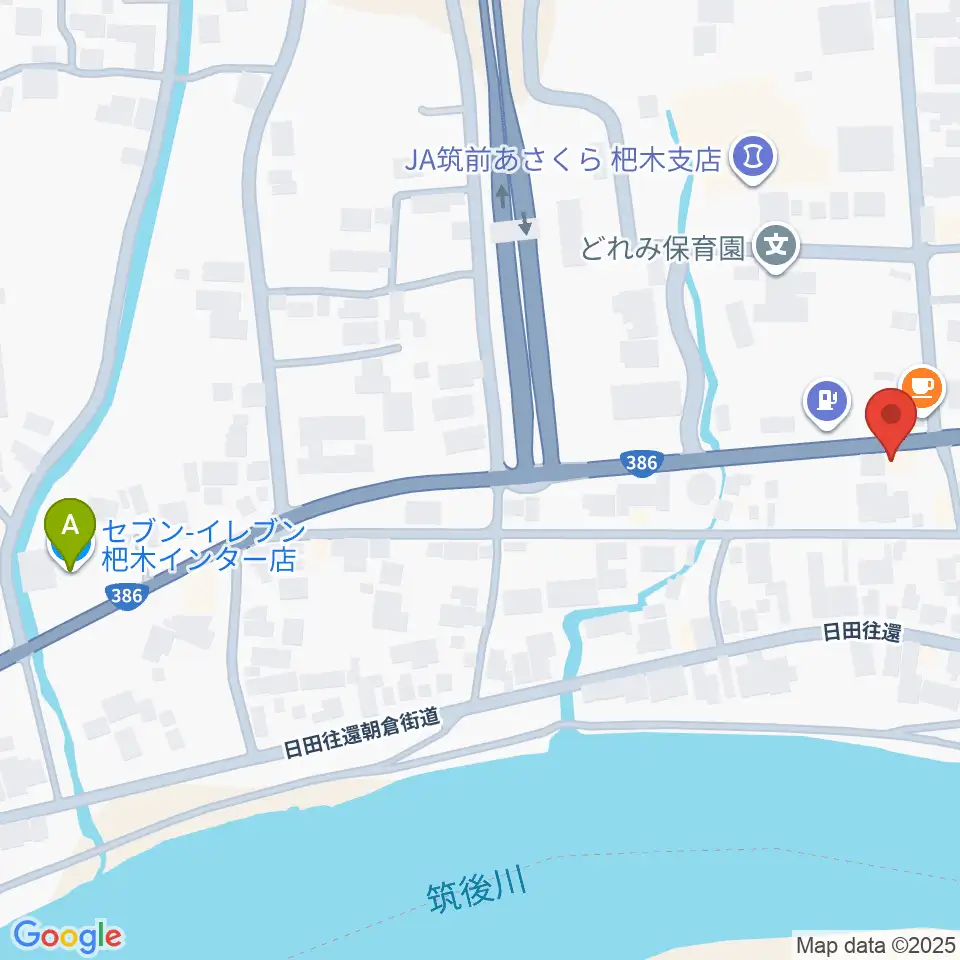 マツカワ楽器周辺のコンビニエンスストア一覧地図