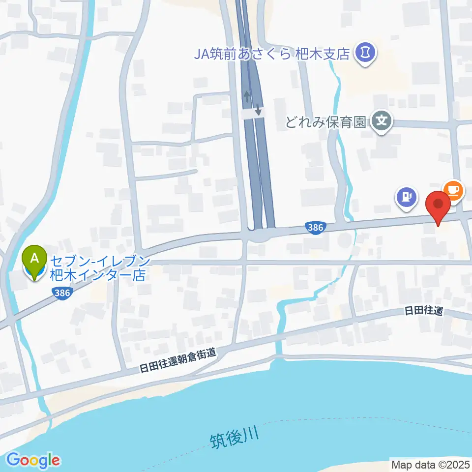 マツカワ楽器周辺のコンビニエンスストア一覧地図