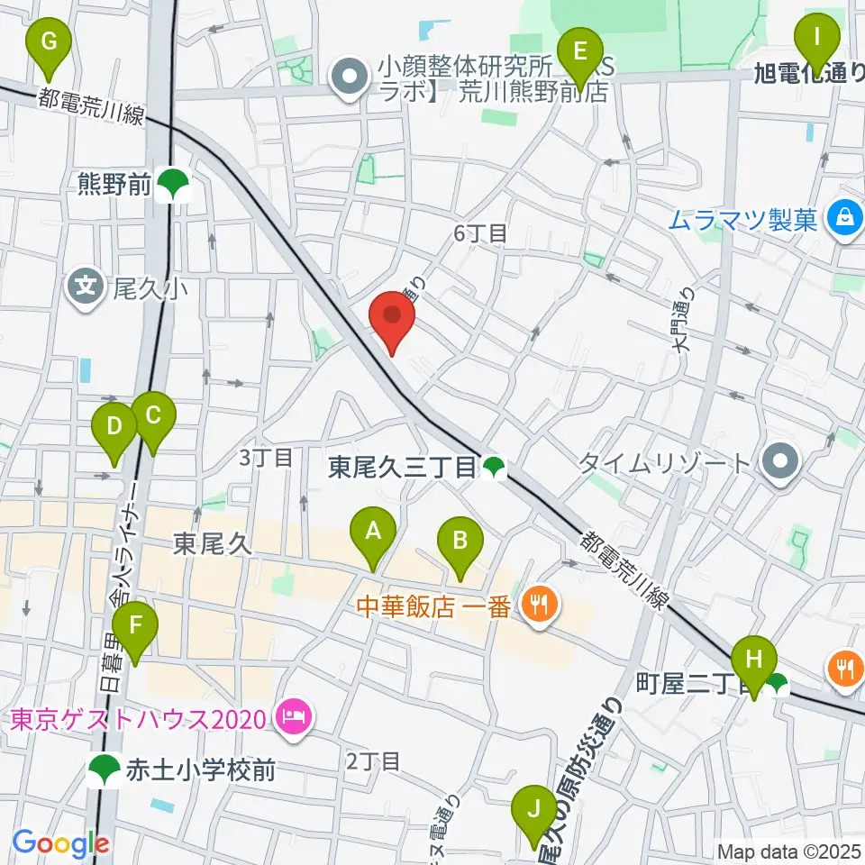 三味線かとう周辺のコンビニエンスストア一覧地図