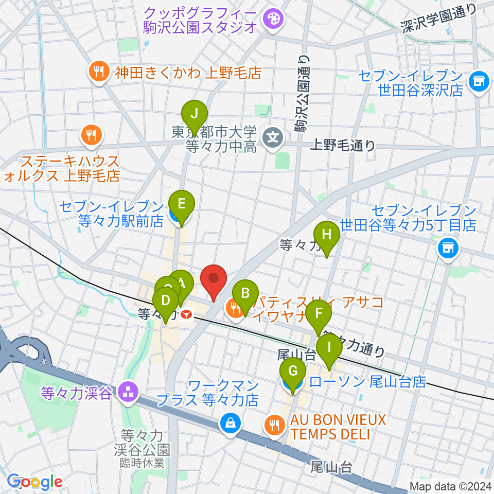 studio LABO周辺のコンビニエンスストア一覧地図