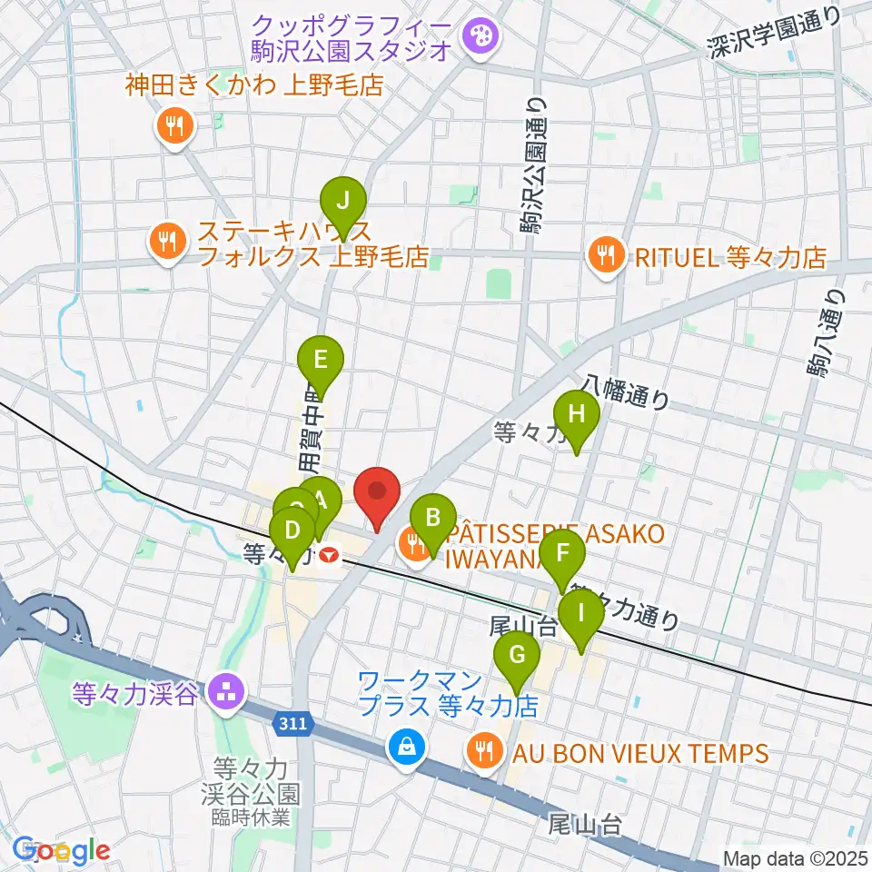 studio LABO周辺のコンビニエンスストア一覧地図