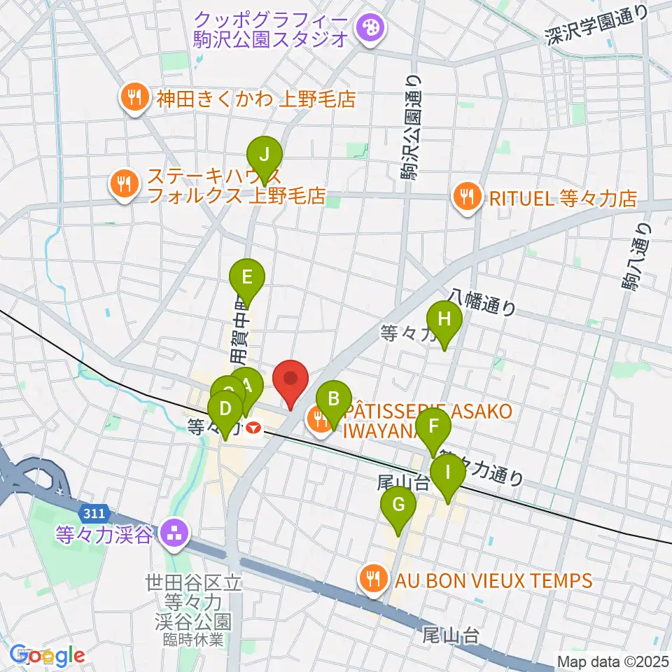 studio LABO周辺のコンビニエンスストア一覧地図