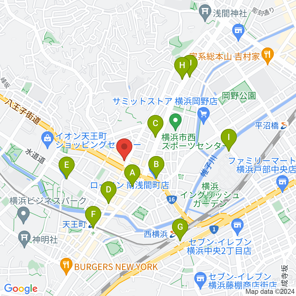 スタジオOUT of DATE周辺のコンビニエンスストア一覧地図