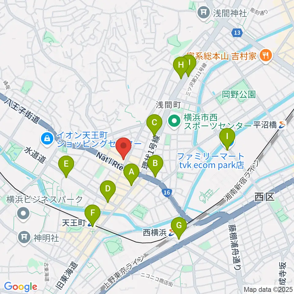 スタジオOUT of DATE周辺のコンビニエンスストア一覧地図