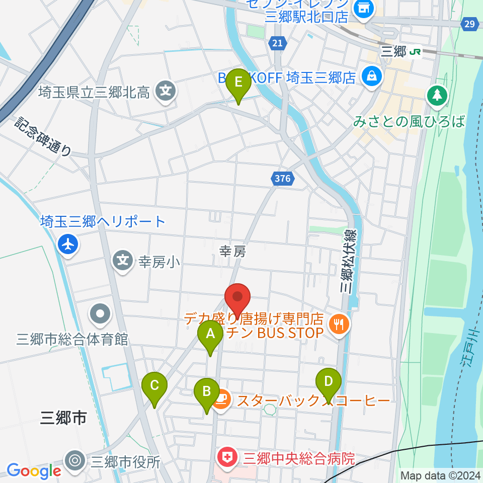 有限会社ピアノフォルテ周辺のコンビニエンスストア一覧地図