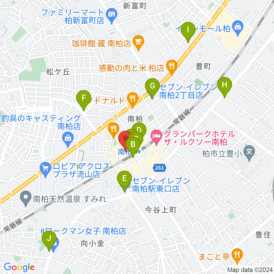 ワールドビーツ周辺のコンビニエンスストア一覧地図