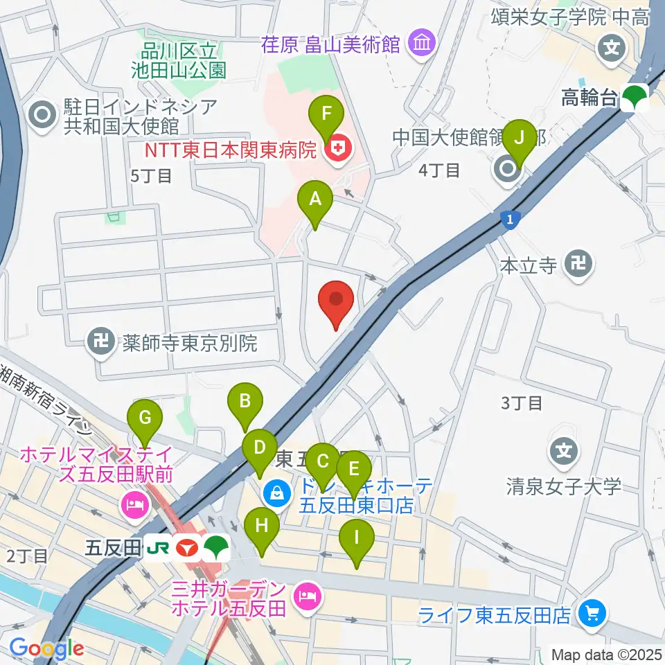 アルモニーア周辺のコンビニエンスストア一覧地図