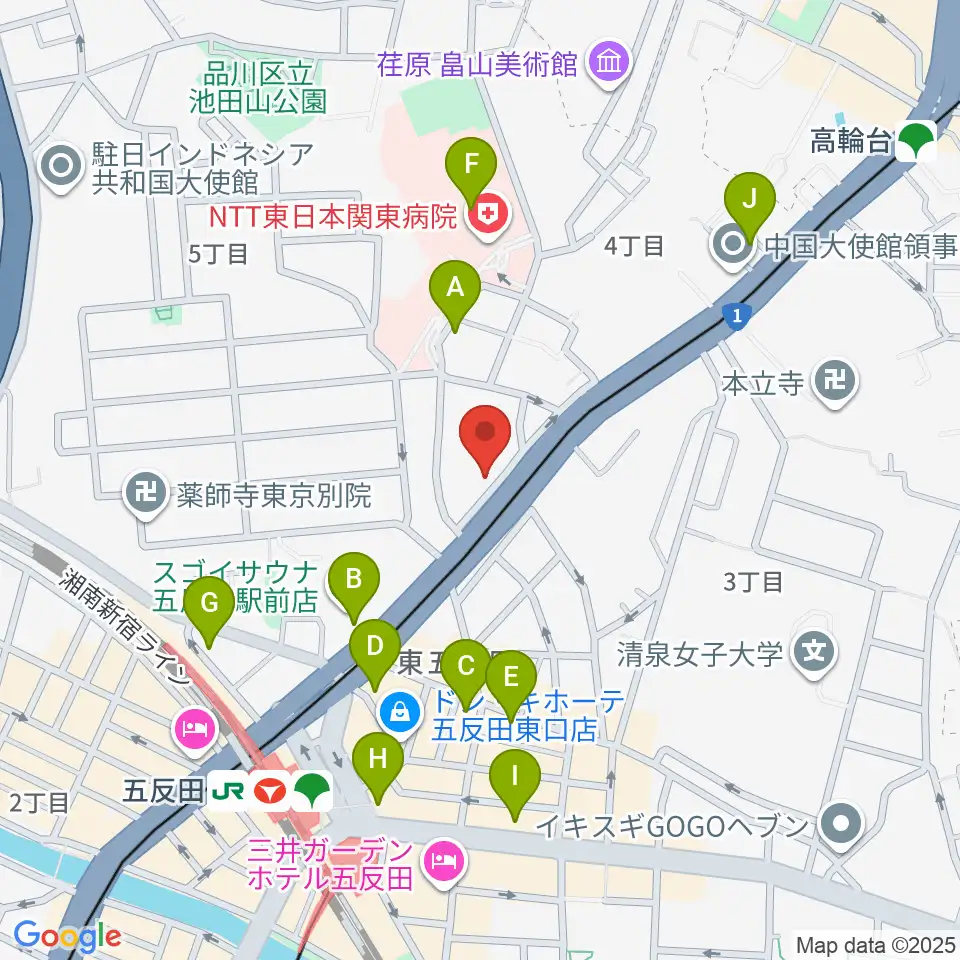 アルモニーア周辺のコンビニエンスストア一覧地図