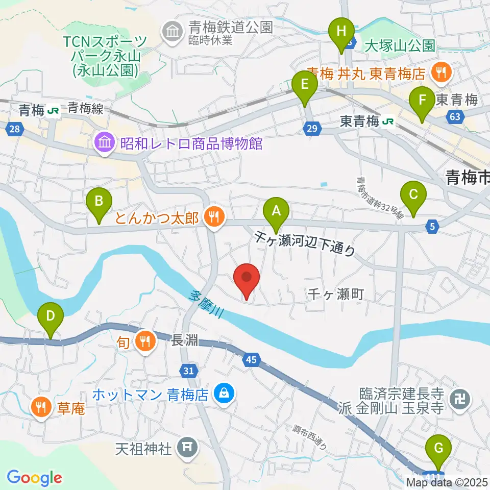 邦声堂周辺のコンビニエンスストア一覧地図